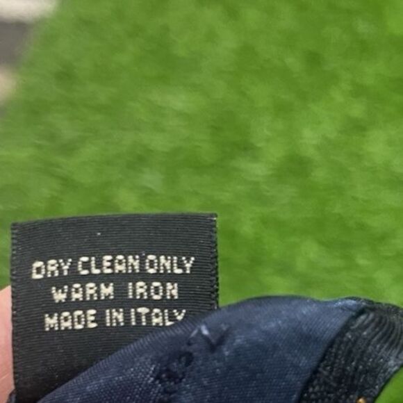 ERMENEGILDO ZEGNA Men's 100% Silk Necktie ITALY Luxury Abstract - Picture 8 of 14